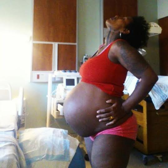 Pregnant give birth