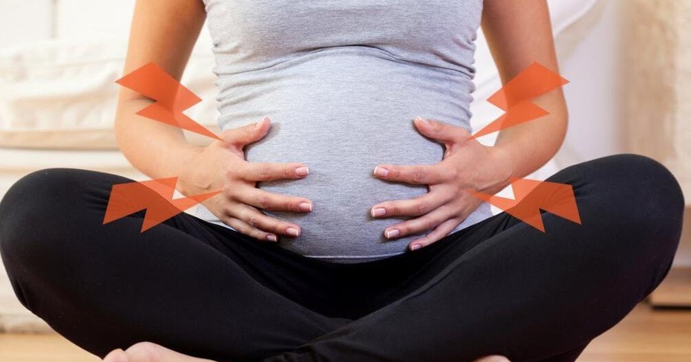 Tightening in belly during pregnancy