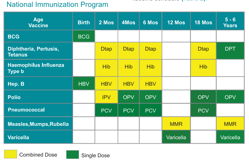 Can baby go out after vaccine