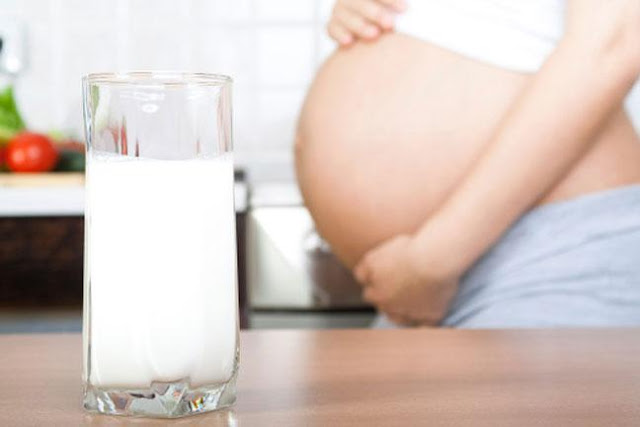 Can pregnant woman drink milk