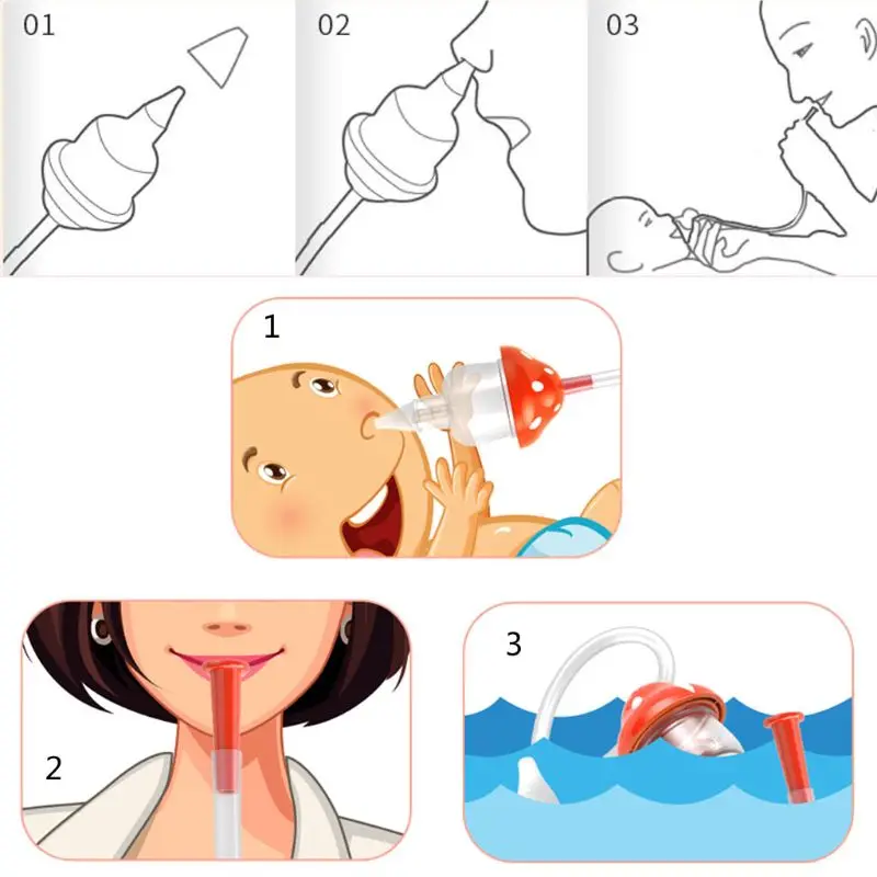 How to clean out a baby nose