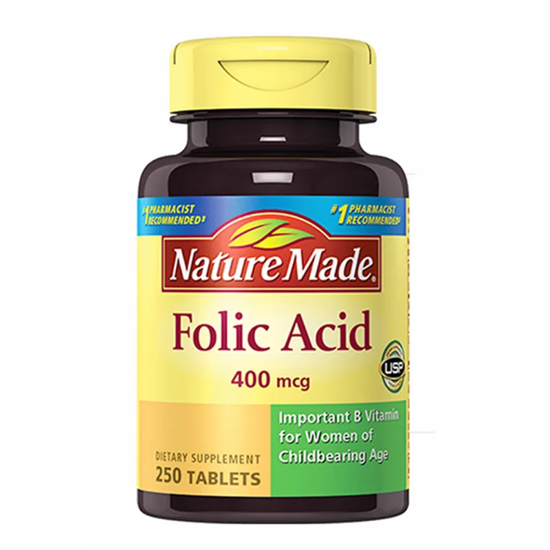 Recommended dosage for folic acid