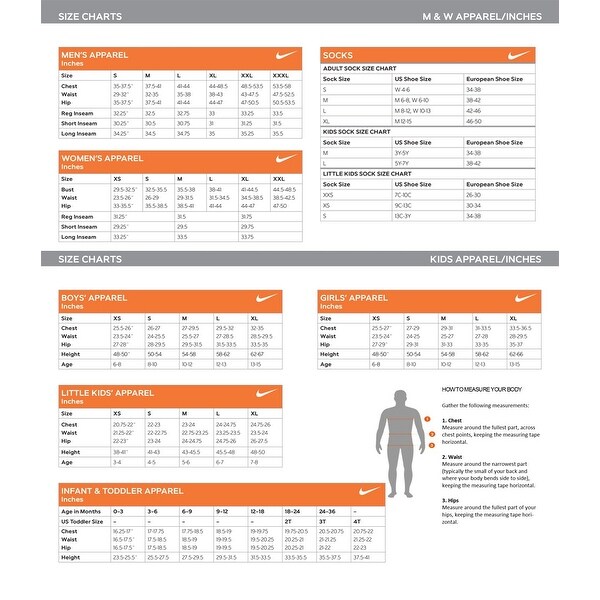 Infant height charts