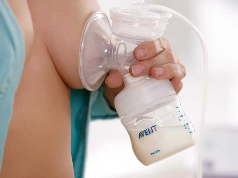 Overproduction of breast milk pumping