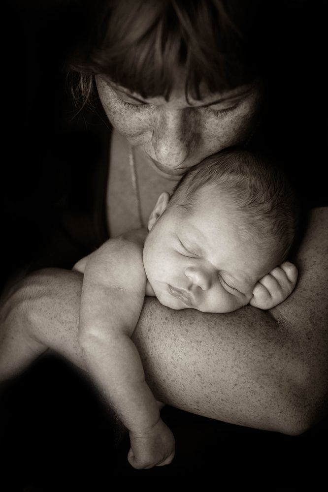 Newborn eats all the time