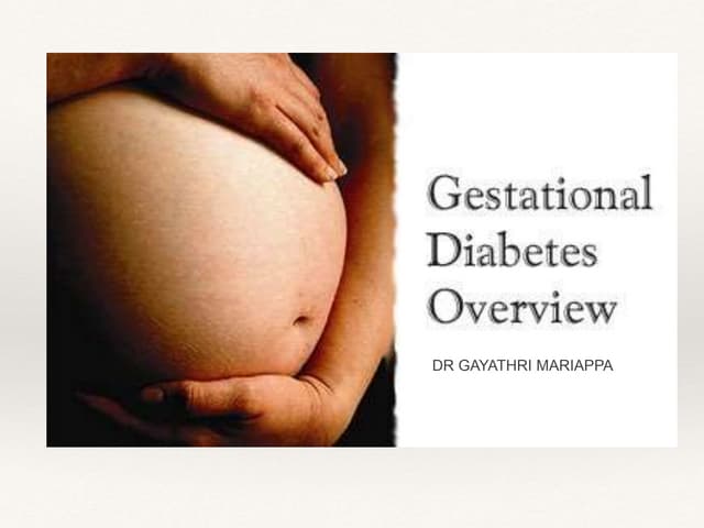 How to take care of gestational diabetes