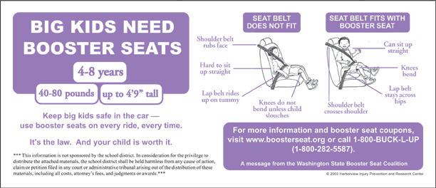 How long should child stay in car seat