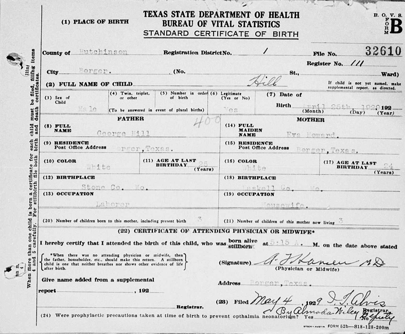 How to change parent name on child birth certificate