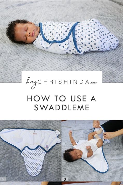 Swaddling a baby in summer