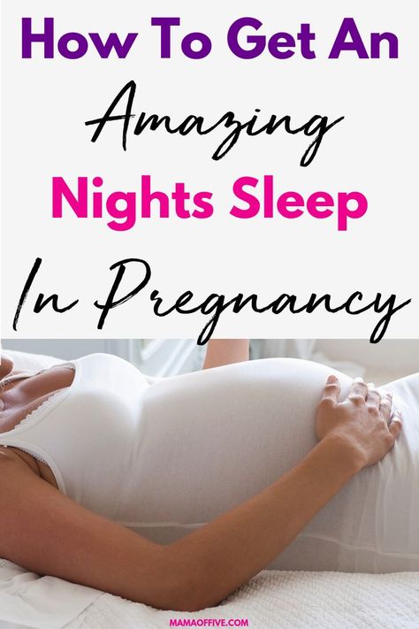 Sleeping position in pregnancy second trimester