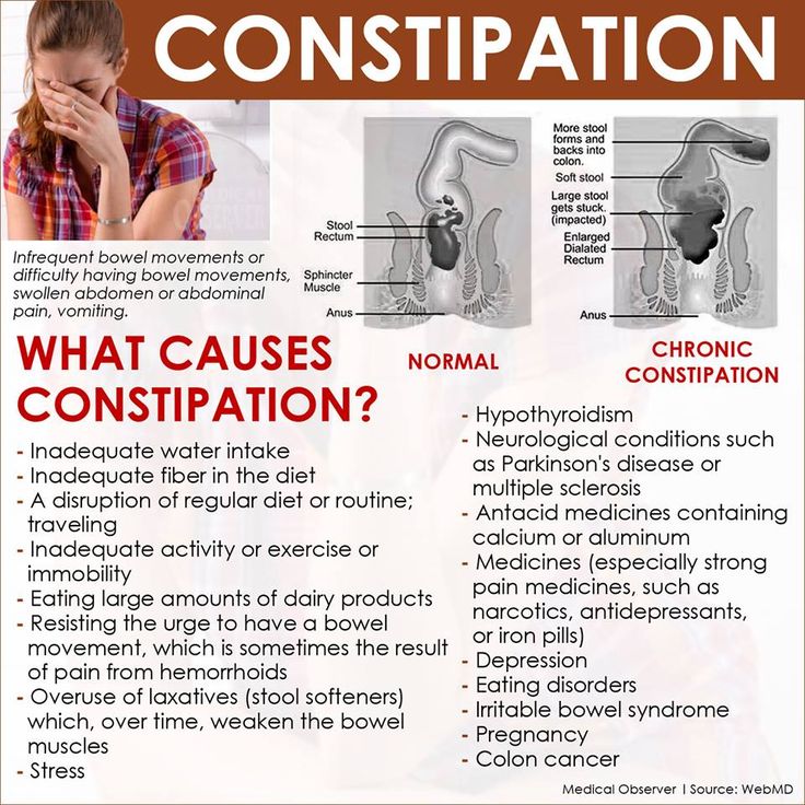 What good for infant constipation