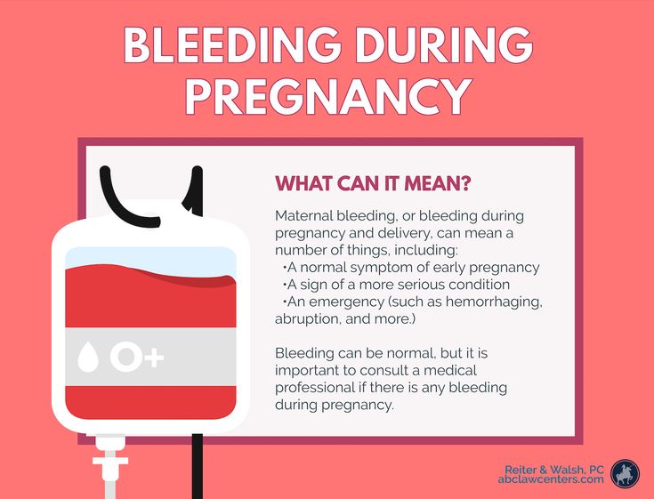 First period after birth heavy bleeding