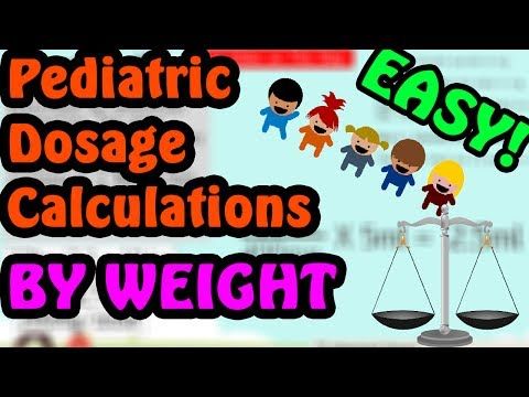 How to calculate child medicine dosage