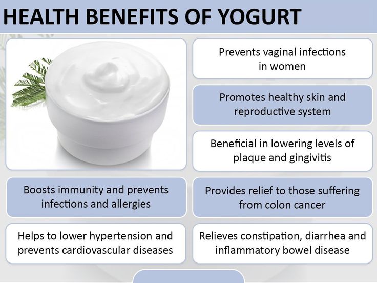 Yogurt allergy in baby