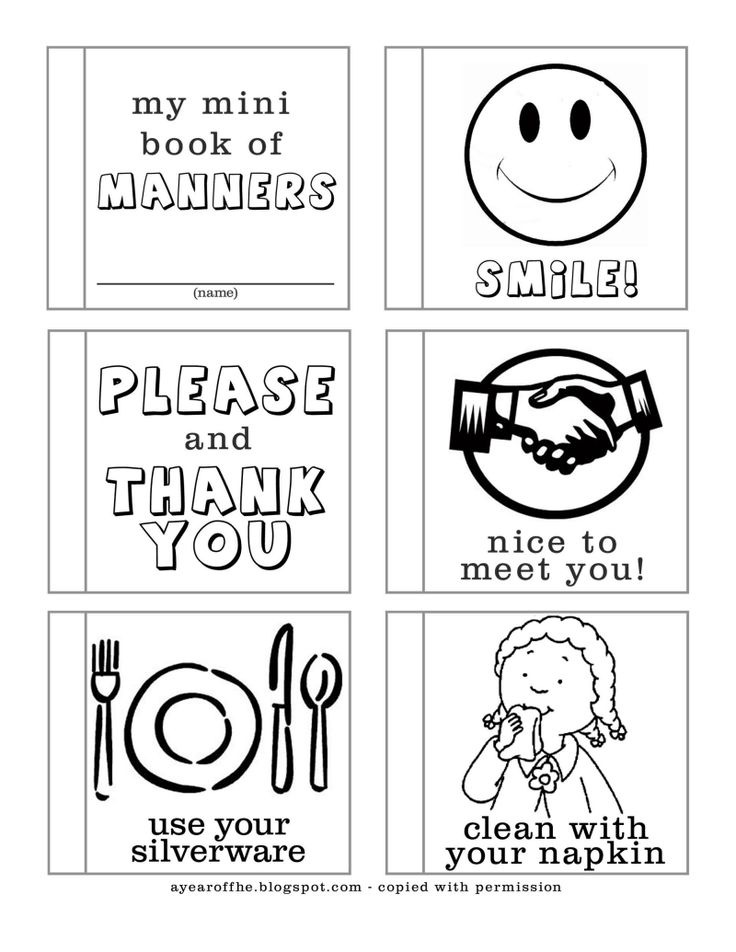 How to teach your child good manners