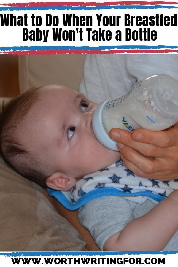 When can breastfed babies have water