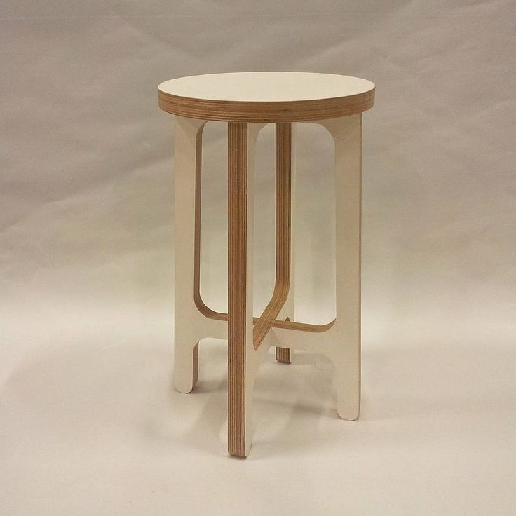 White colour stool