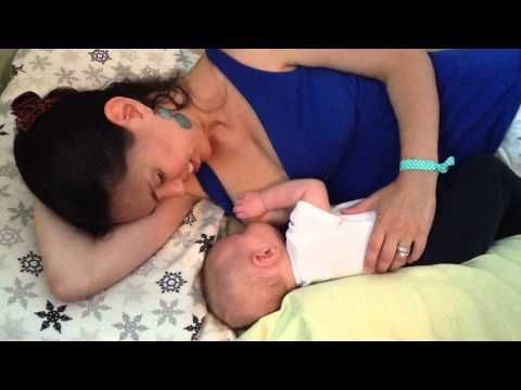 Sore nipples while breastfeeding newborn