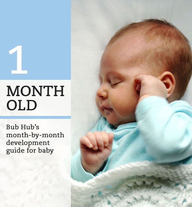 How big is your baby at 1 month