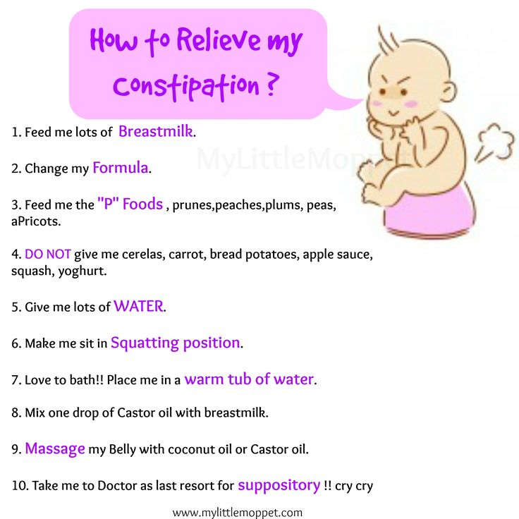 How to tell if your newborn is constipated