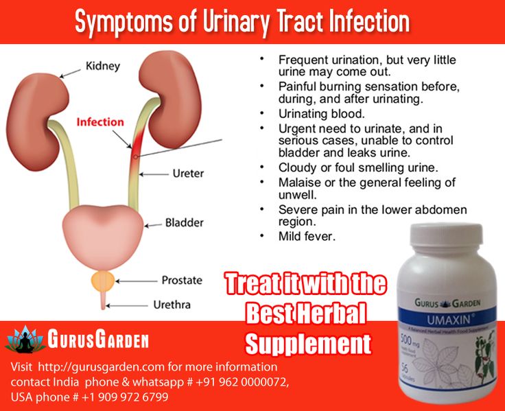 Infant urinary tract infections