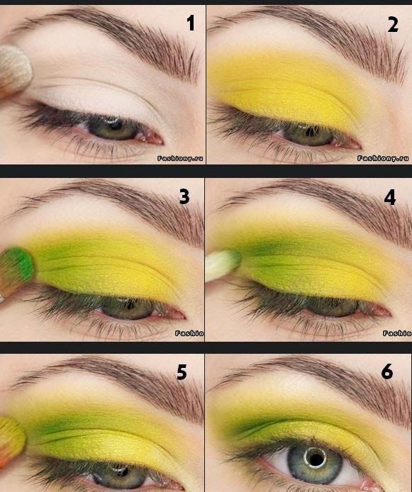 Greenish yellow discharge from eye