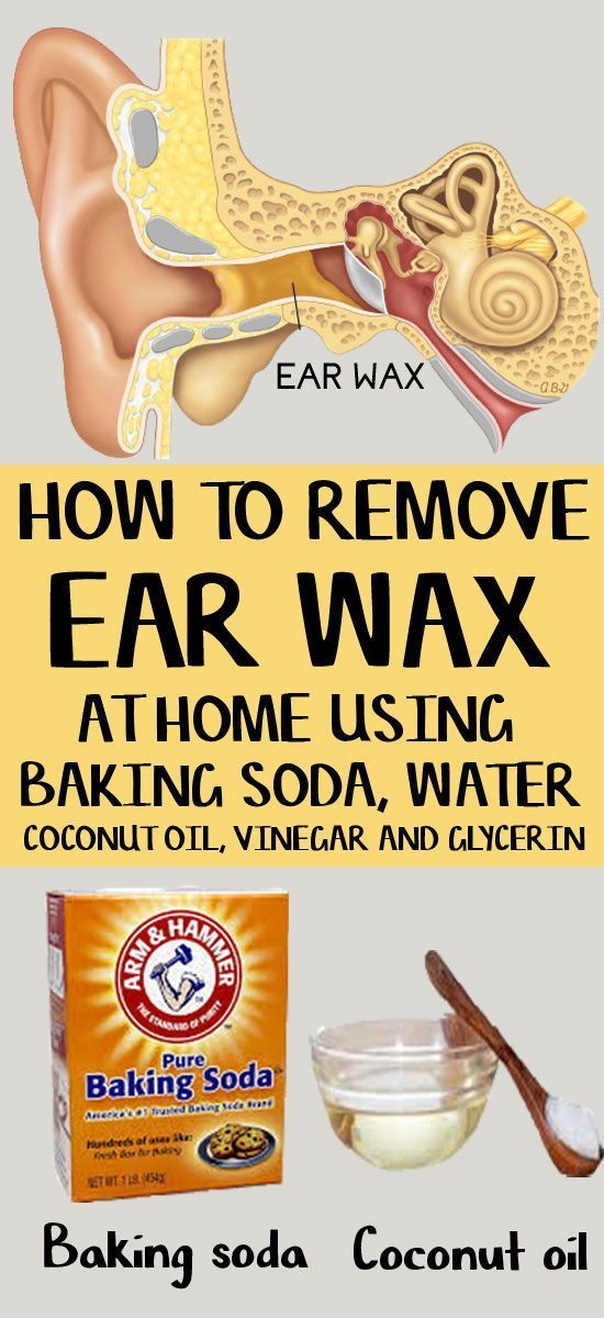 How to clean ear wax for child