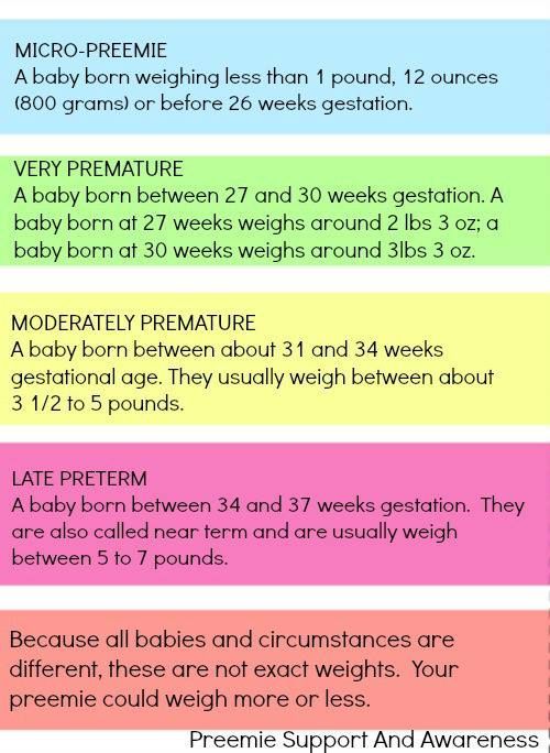 Premature survival rate by week