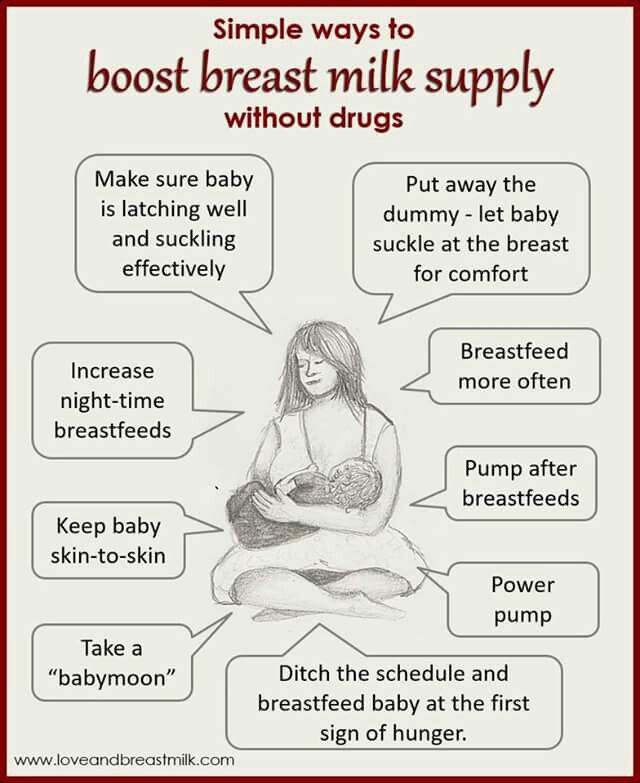 Make more breast milk supply