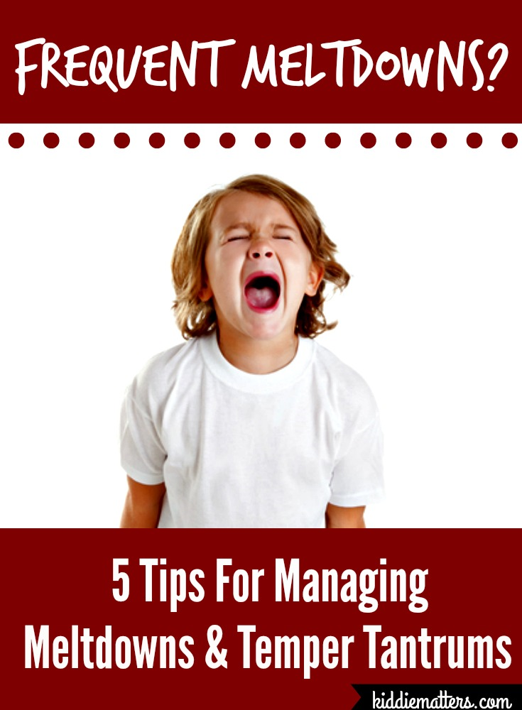 How to handle tantrums of a child