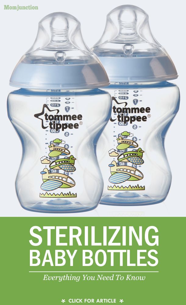 Why is it important to sterilize baby bottles