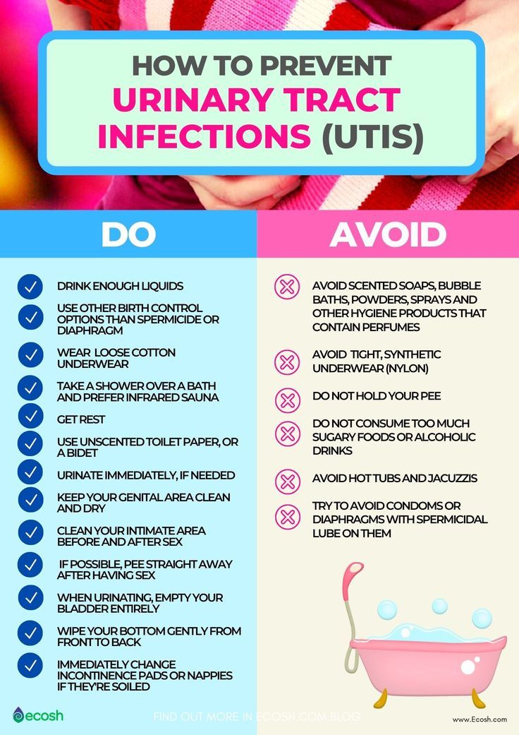 How to know if your child has a uti