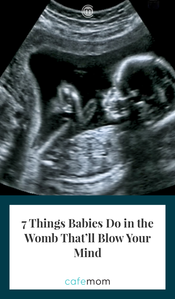 Things to play for baby in womb