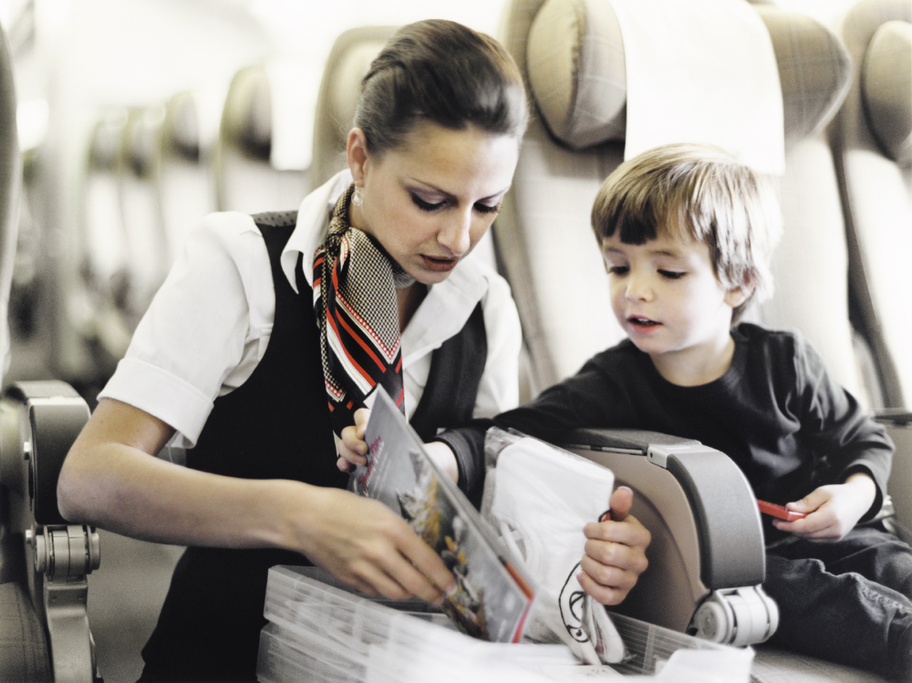 Air travel with a baby