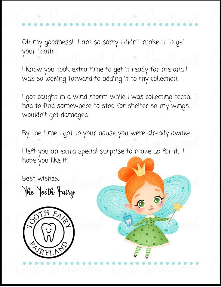 How to tell your child about tooth fairy