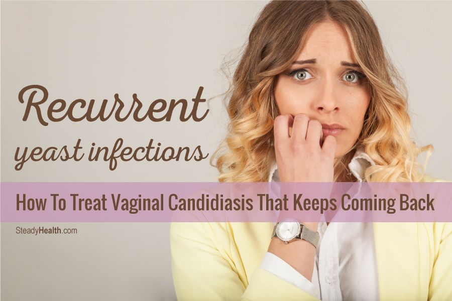 Recurrent yeast infections in pregnancy