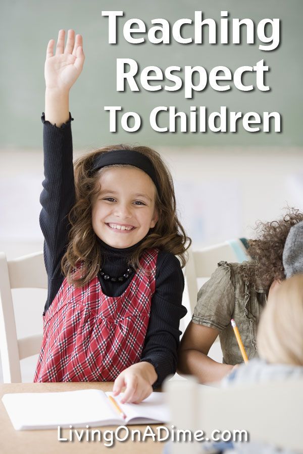 How do i teach my child to be respectful