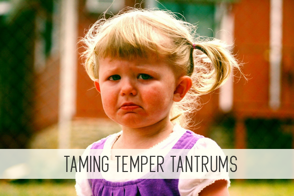 Baby temper tantrums