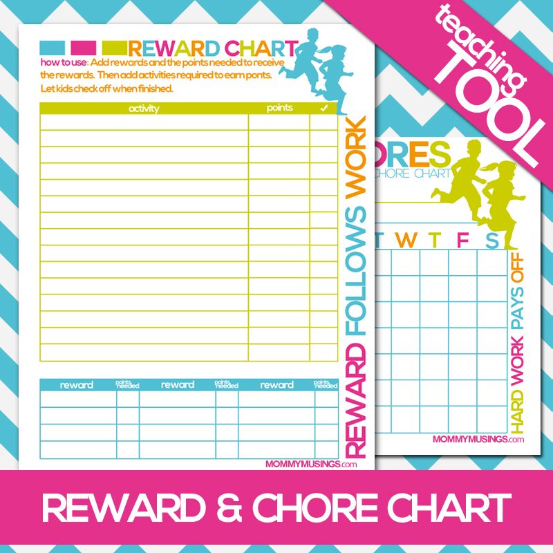 How to make a reward chart for your child