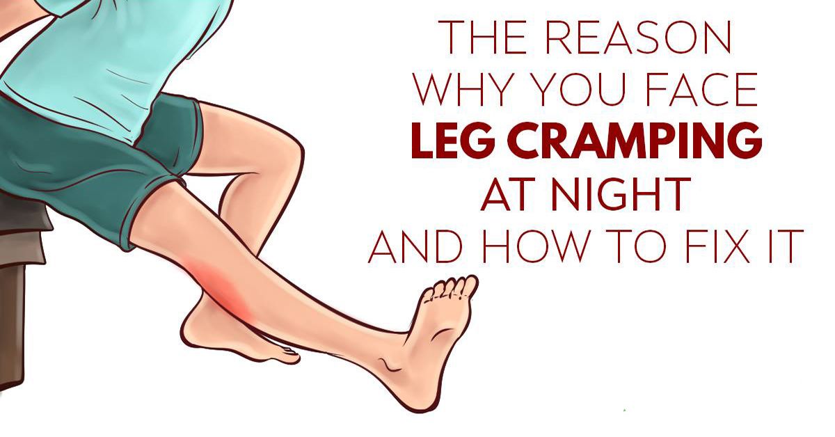 Causes of cramp in calves at night