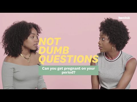 Can you be pregnant after having a period