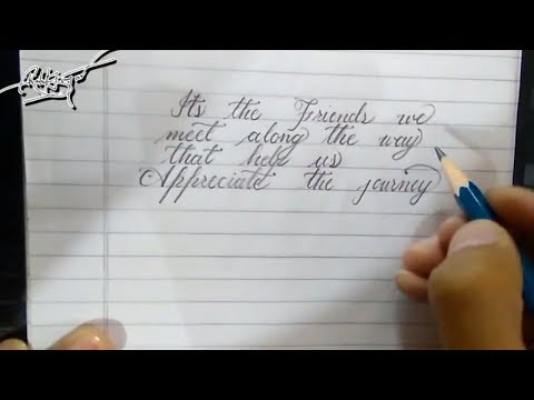 How to teach my child cursive writing