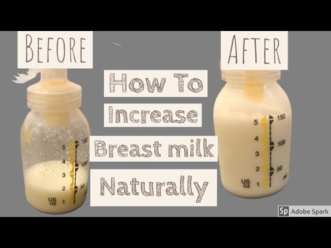 How to increase milk supply at 2 months