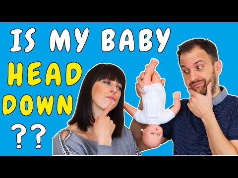 When does a baby start to turn head down