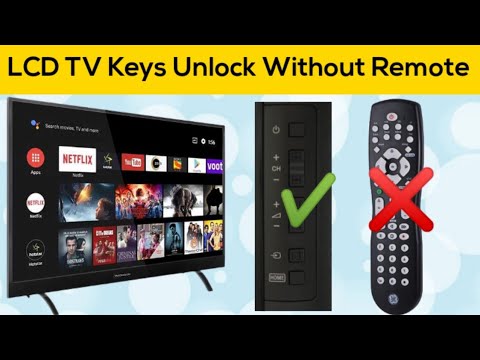 How to open child lock in lg tv without remote