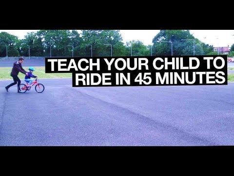 How to pick the right size bicycle for a child