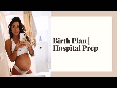 Hospital birth plan