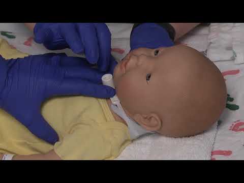 How to perform an emergency tracheotomy on a child