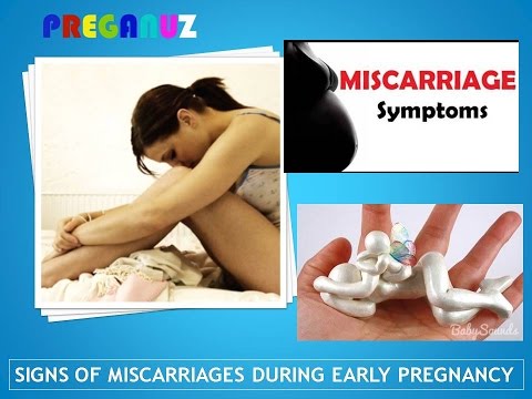 Symptoms of an incomplete miscarriage