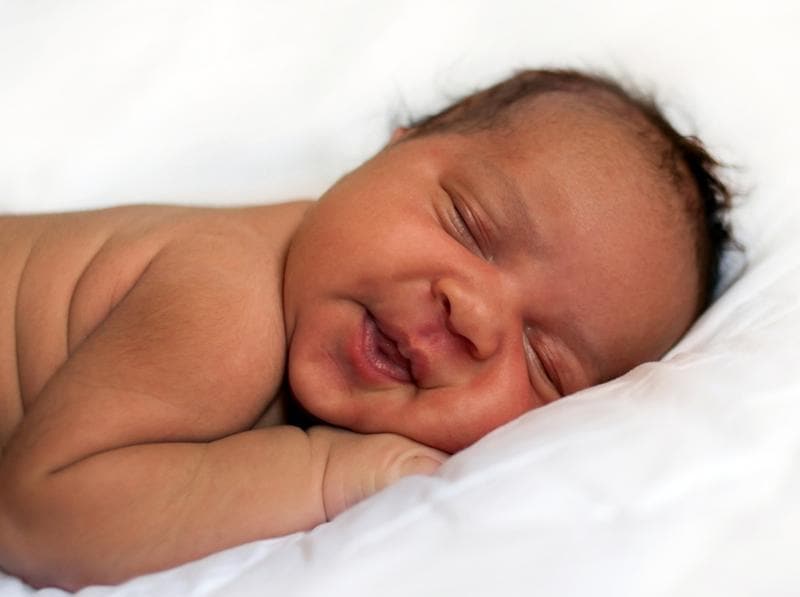 Normal baby sleeping patterns